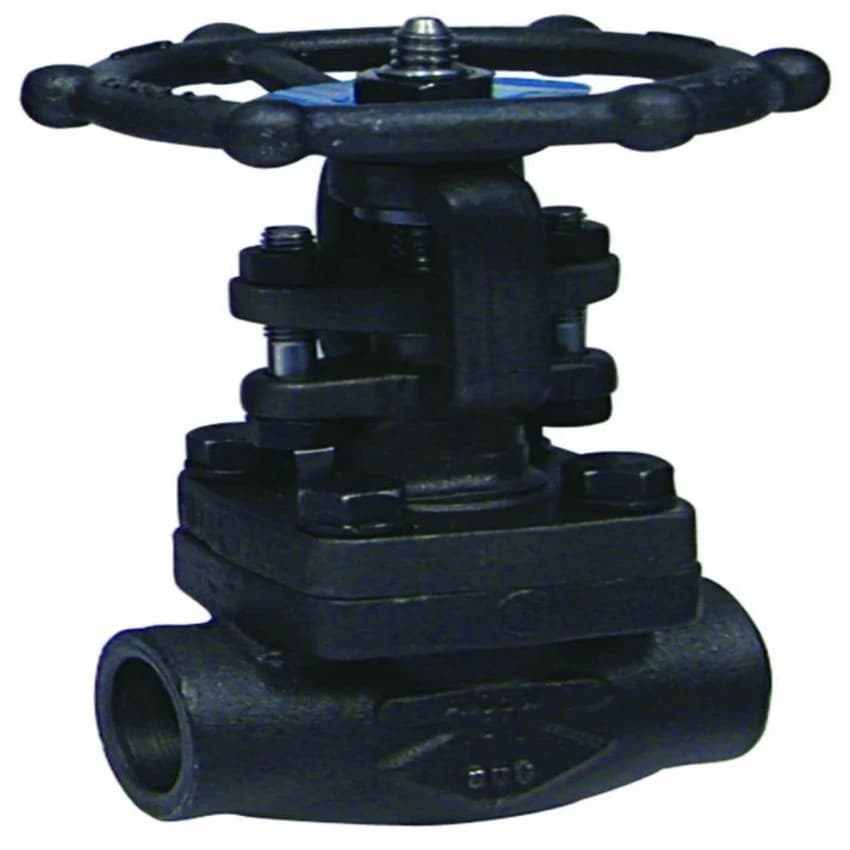 Material: FORGED, CS, CI, WCB Forged Cast Steel Gate Valve, Model: KTFGTV, Size: 1/2"" To 2""