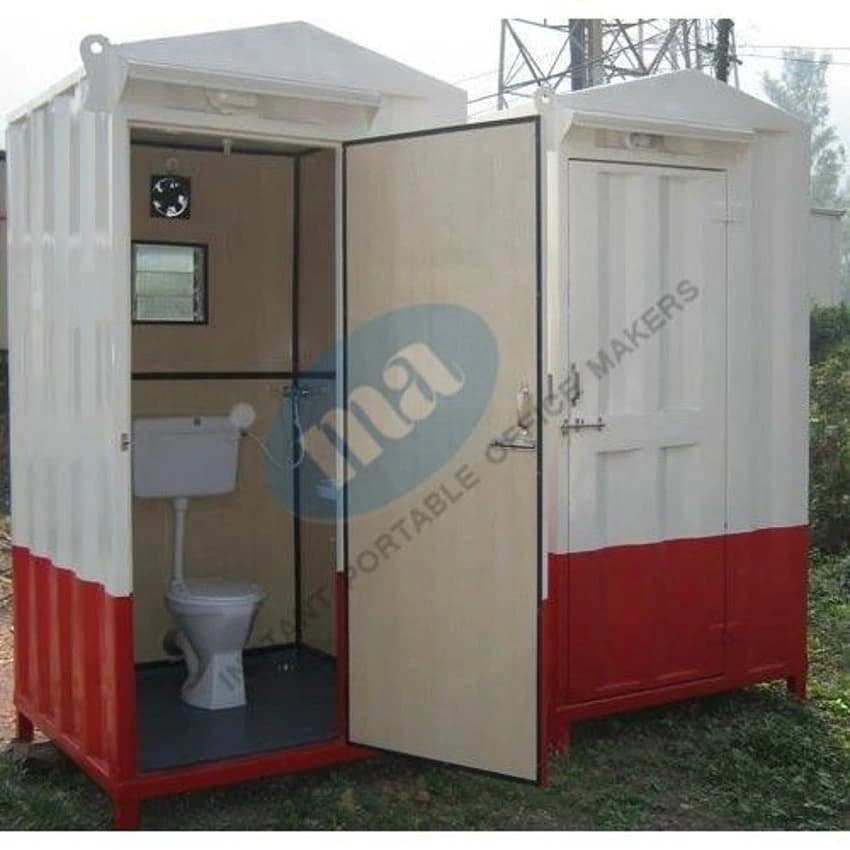 Steel Prefab Portable Toilet Cabin