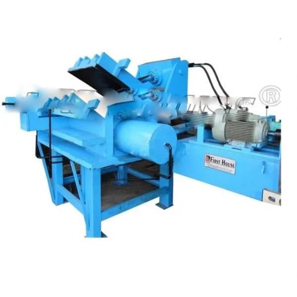 Triple Compression Scrap Baling Press