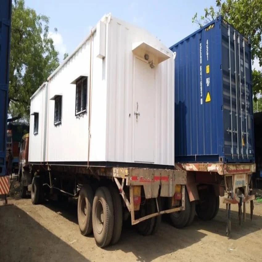 Rectangular MS Portable Office Cabin