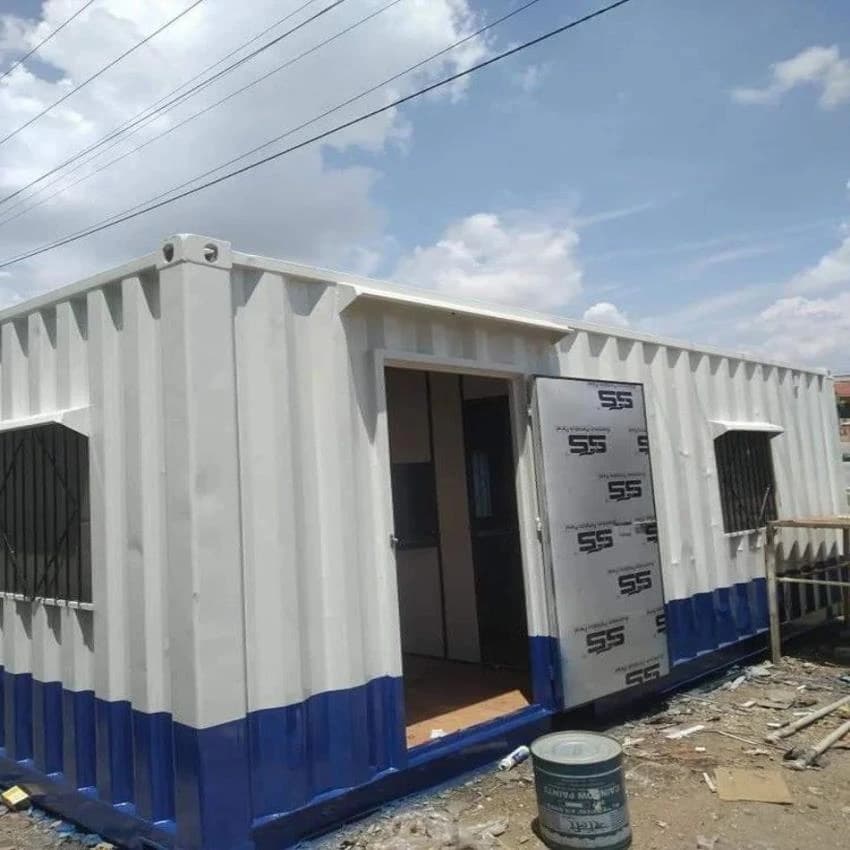 Rectangular MS Portable Site Office Cabin