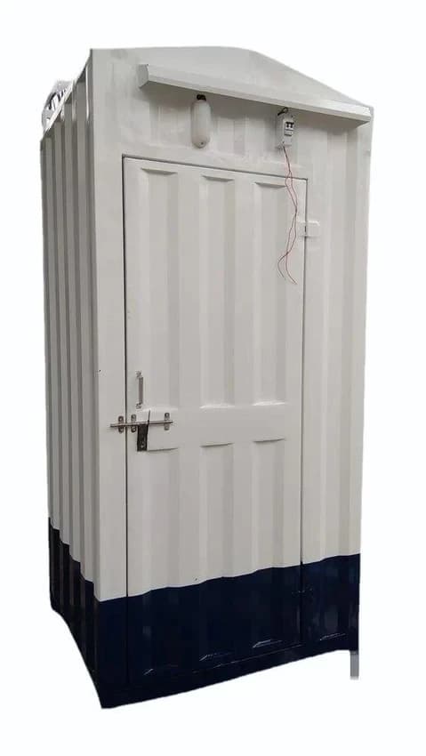 8x5 Feet Mild Steel Portable Toilet