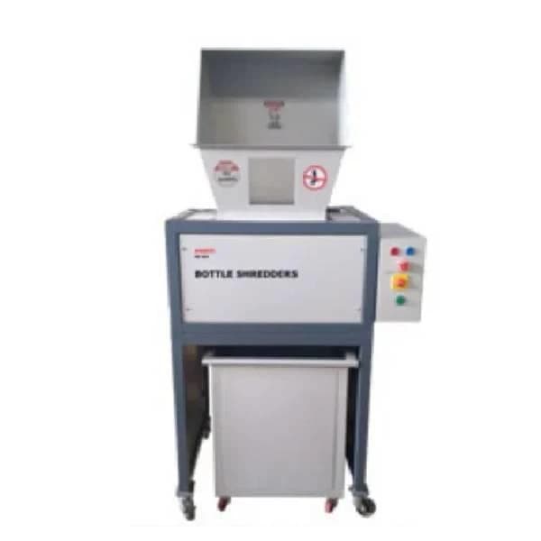 Plastic Bottle Shredders With 75-100 KG/HR