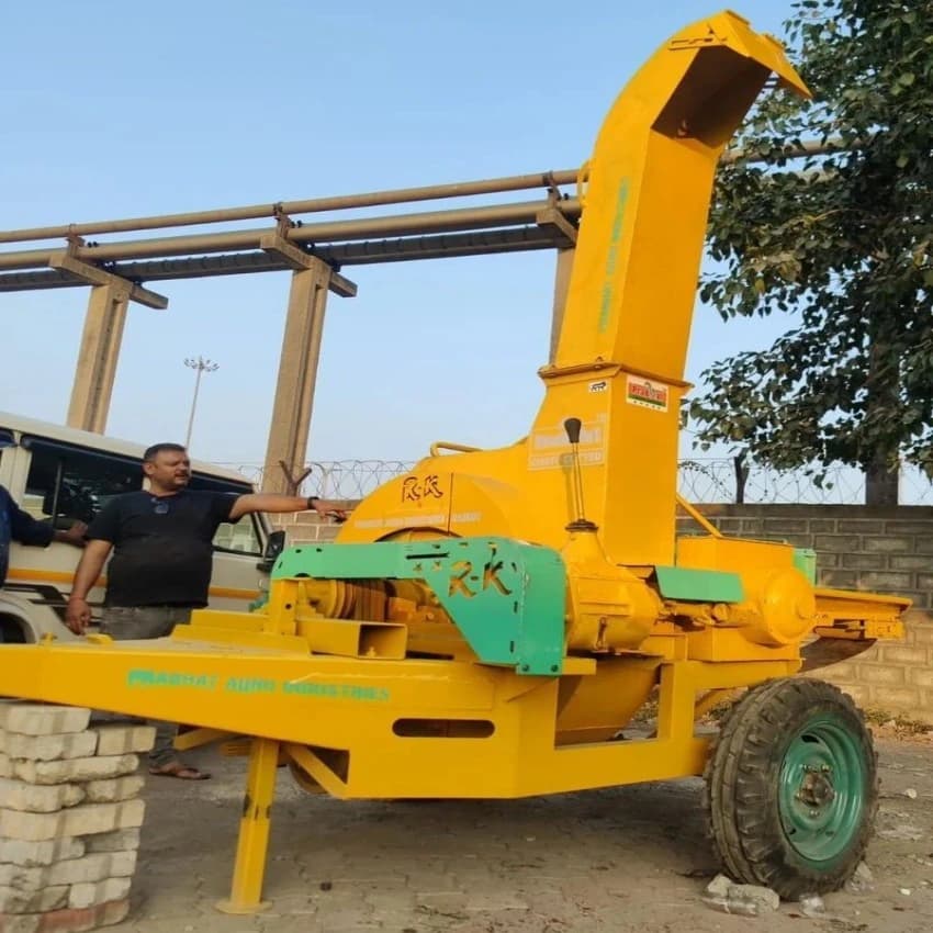 Single Shaft Wood Cheeper, Production Capacity: 1000 kg/hr