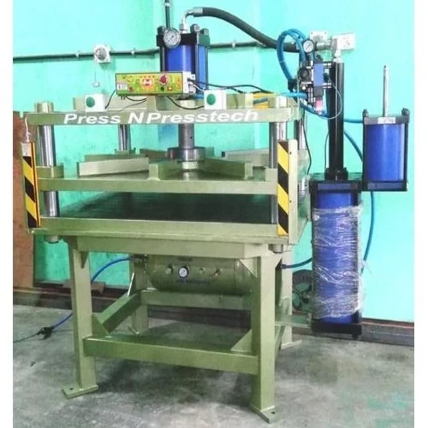 MS 1 (ton/hr) Foam Punching Press Machine, Automatic Grade: Semi-Automatic