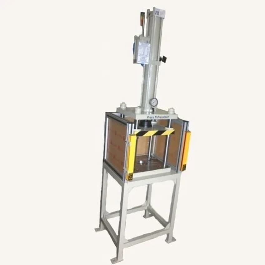 Mild Steel Shaft Pressing Machine, Capacity: 1-5 Ton