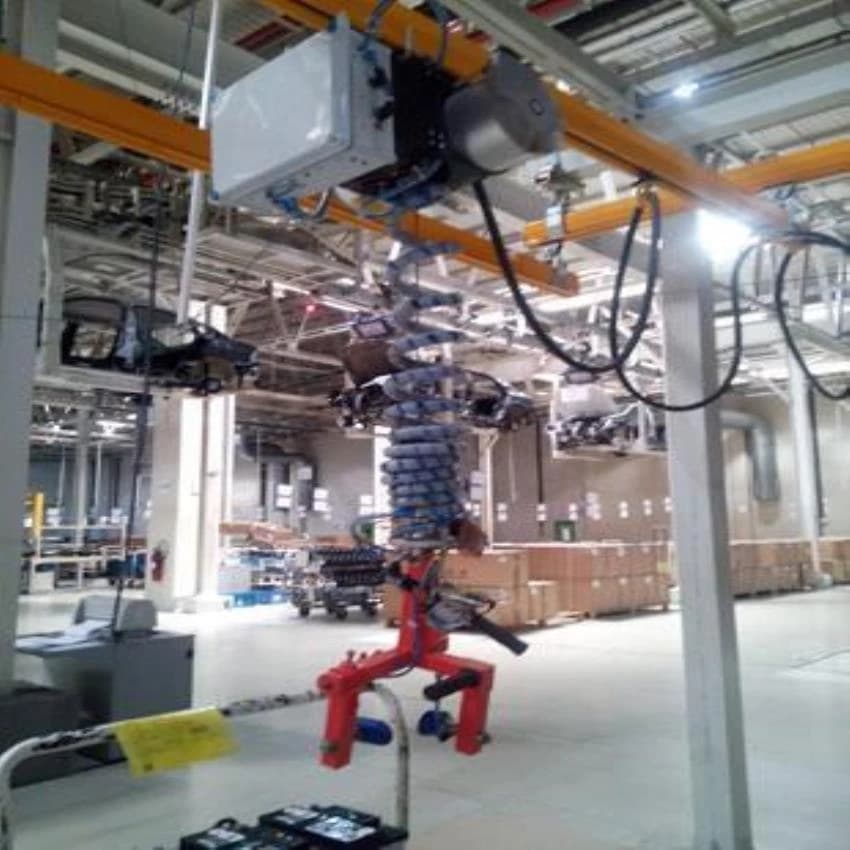DKK Pneumatic Battery Lifting System, Control Panel, As Defined