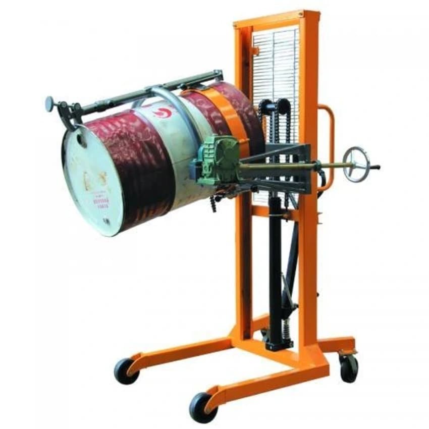 Drum Lifter Stacker, Lifting Height: 600 mm