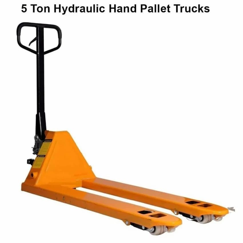 5 Ton Hydraulic Hand Pallet Trucks, For Material Handling