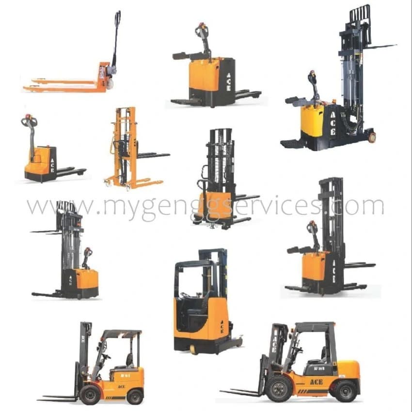 ACE Material Handling Equipment, For Industrial, Capacity: 1 to 5 ton