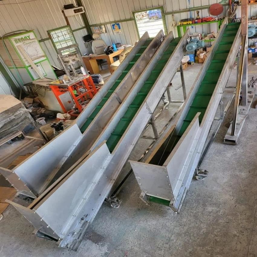 Mild Steel Belt Material Handling Conveyor, Capacity: 50 Kg/Feet