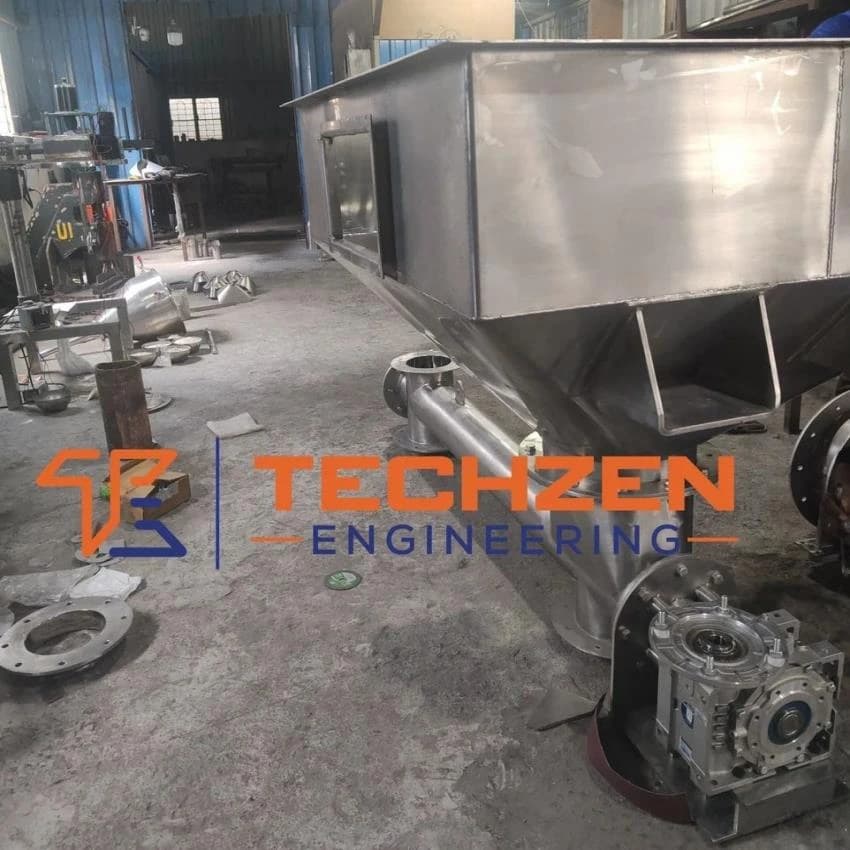 Automatic SS 304 Powder Handling And Dosing System, Three Phase