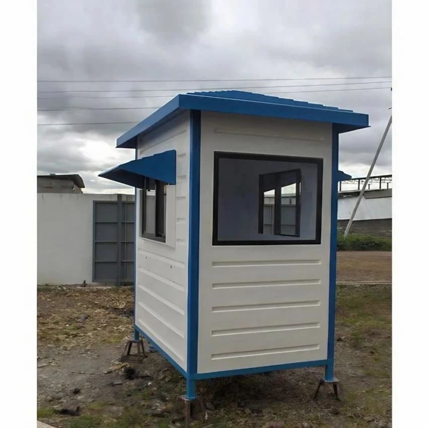 Rectangular Modular FRP Portable Security Cabin