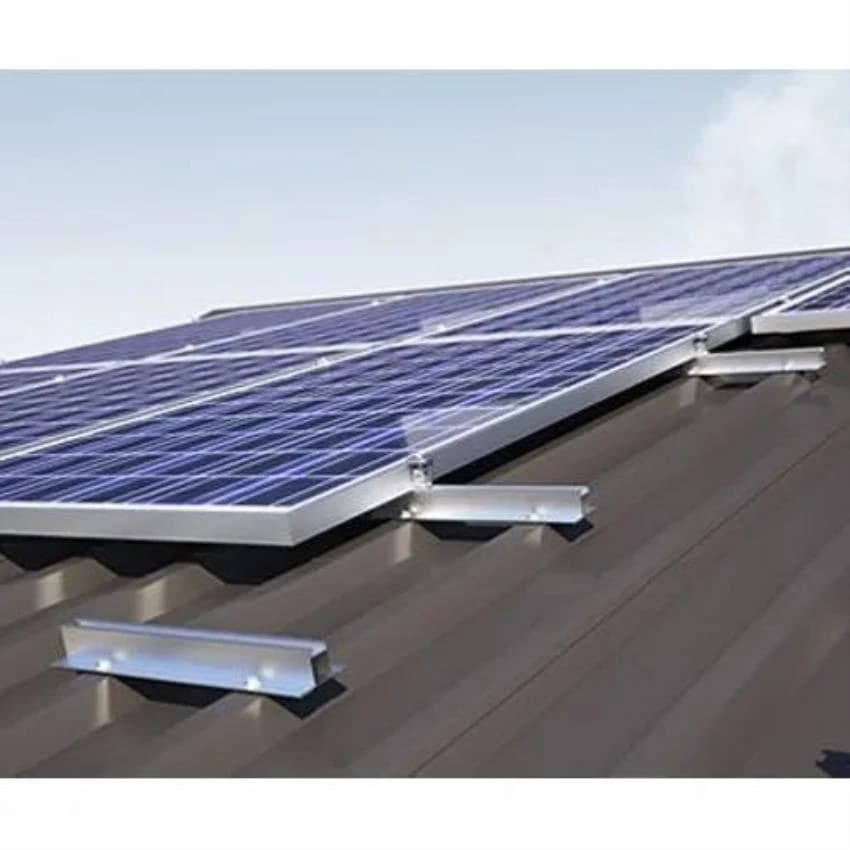 Steel Rooftop Solar Panel Mounting Structure