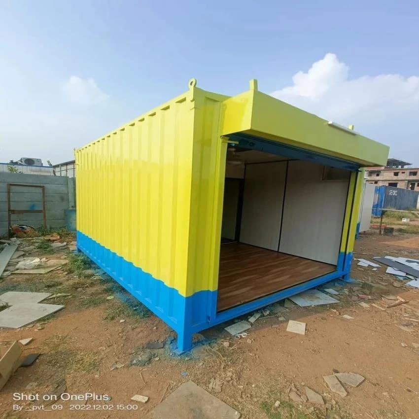 Steel Portable Shop Cabin