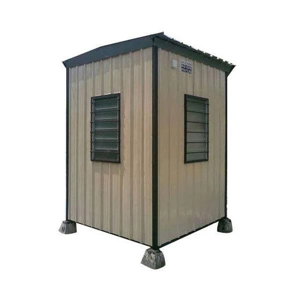 Color Coated Security Cabin