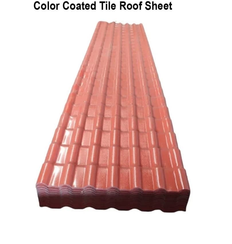 Aluminium Color Coated Tile Roof Sheet