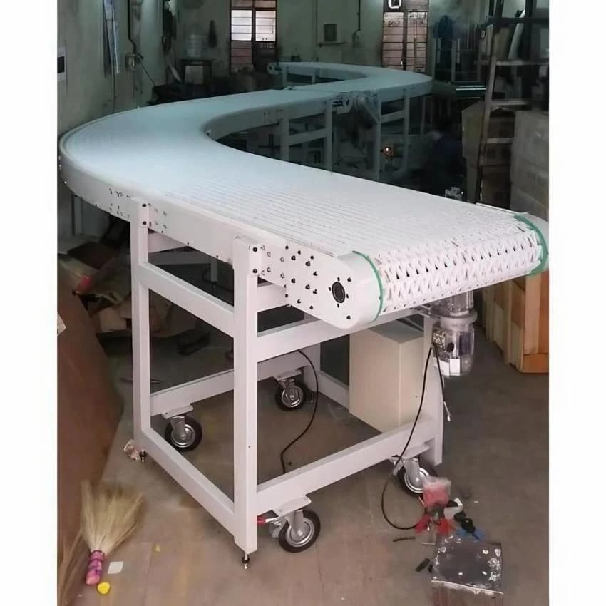 Nylon White Y - Link Conveyors, Length: 10-20 feet