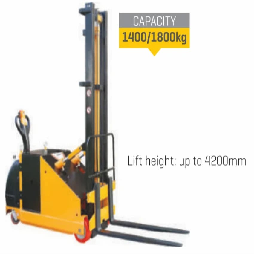 Maini Mild Steel Counterbalance Electric Stackers, For Material handling