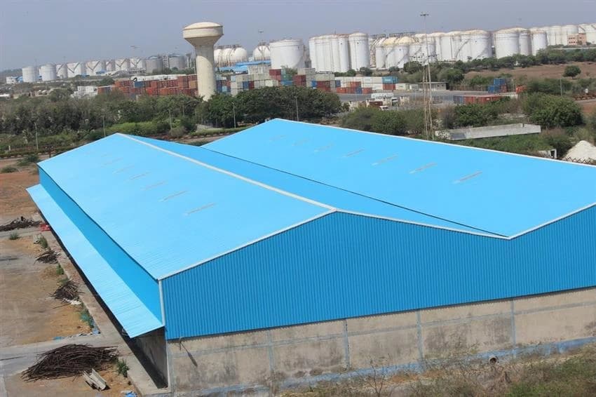 FRP Prefab Tin Shed