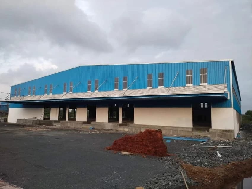 Modular Steel Industrial Warehouse Shed