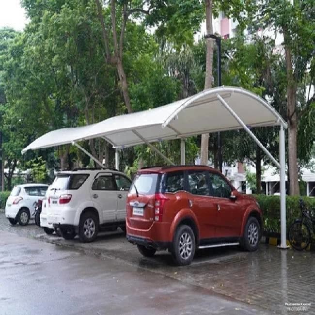 Tensile Car Parking Shade