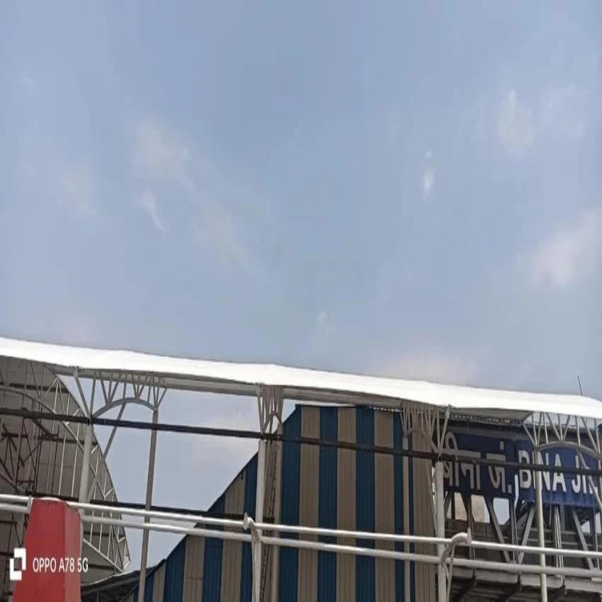 Tensile structure for car parking