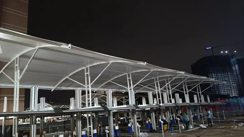 Modular Tensile Structure Fabrication