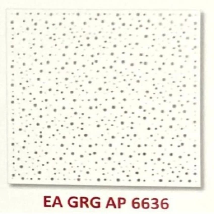 White EA GRG AP 6636, Thickness: 10mm, 595mmx595mm