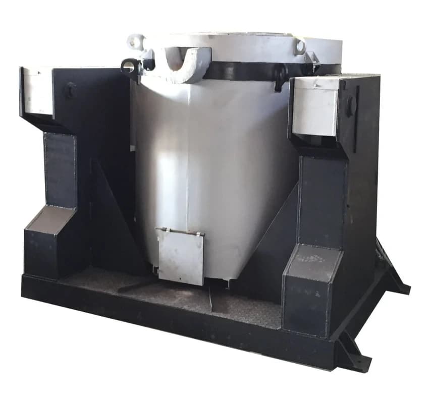 Gas,Oil fired Hydraulic Aluminium Melting Tilting Furnace, Material Loading Capacity (T): 500 Kg Per Hour