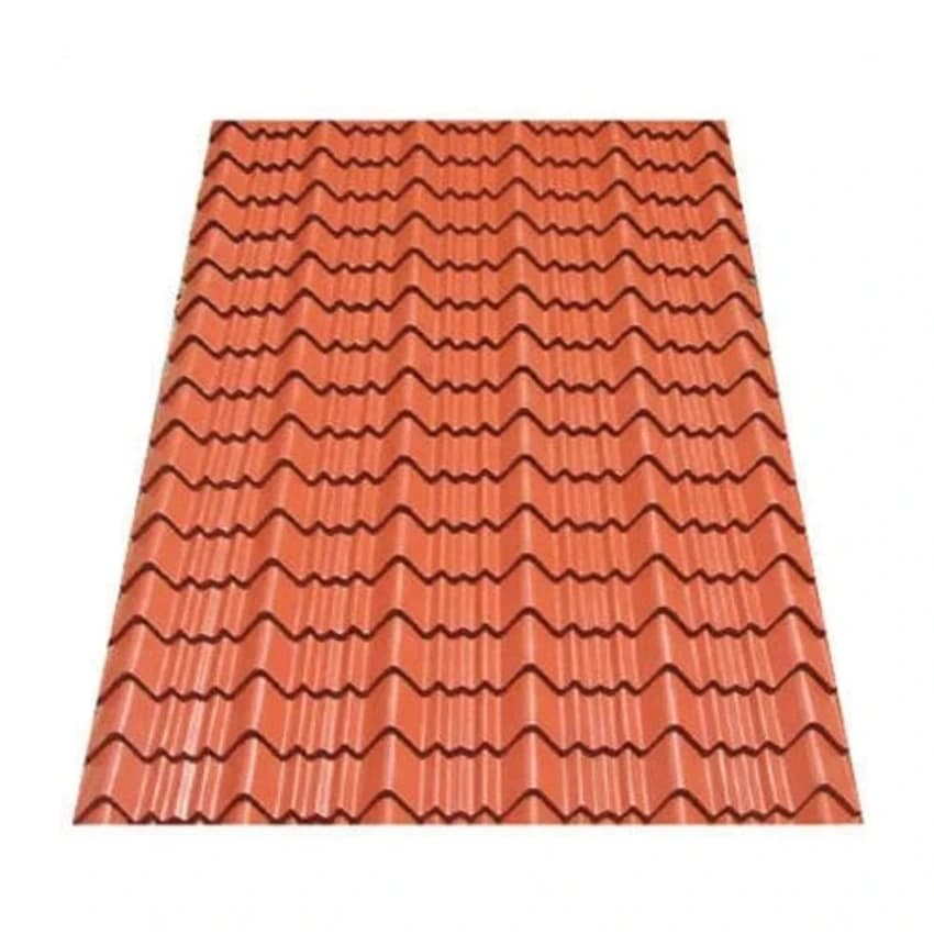 Galvaume Color Coated Tata Tile Durashine Roofing Sheets, Thickness Of Sheet: 0.47 mm