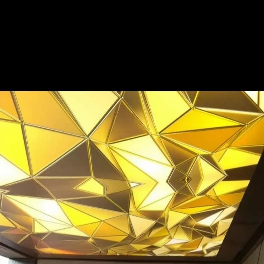 Film Coated PVC Stretch Ceiling, Thickness: 0.5 mm