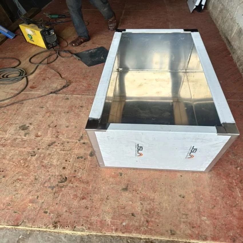 Baffle Filter Mild Steel Chimney, For New, 32