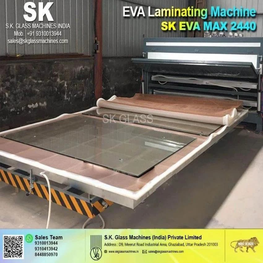 Diesel Eva Glass Lamination Machine