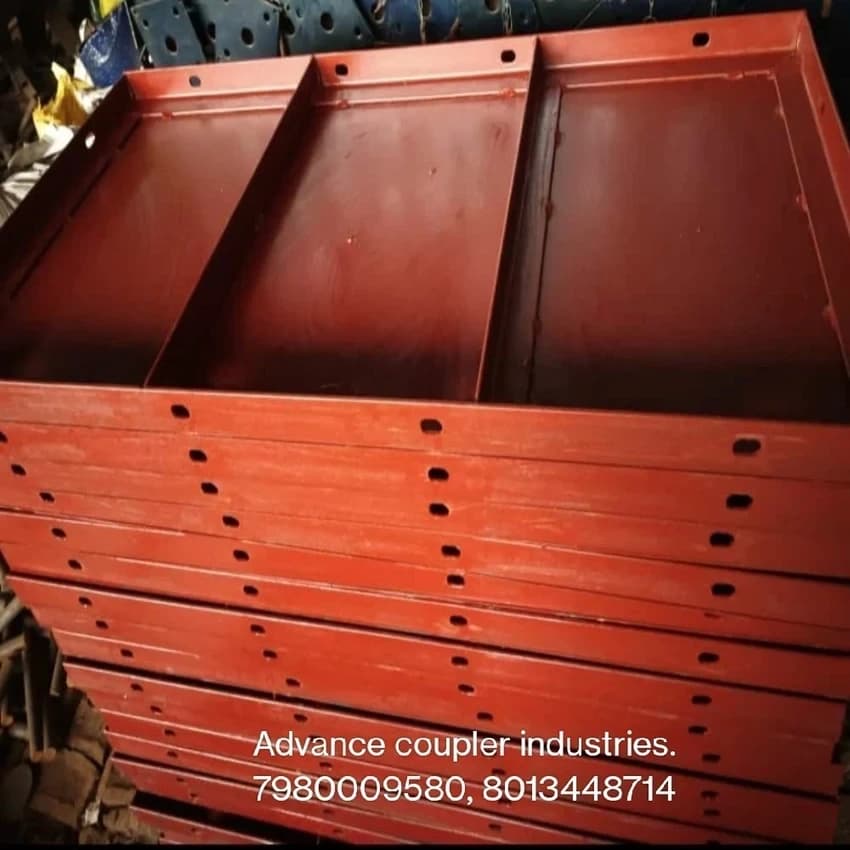 Ms Centering Plates - 2 mm Thickness, Plain Face, Painted Finish, Structural Grade