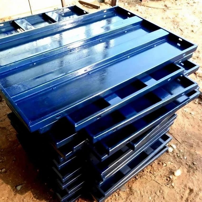 Centring Plates Blue Mild Steel Centering Plate