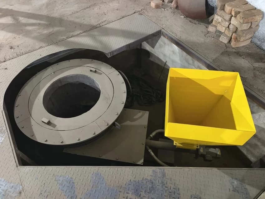 Aluminium Biomass Pilot furnace