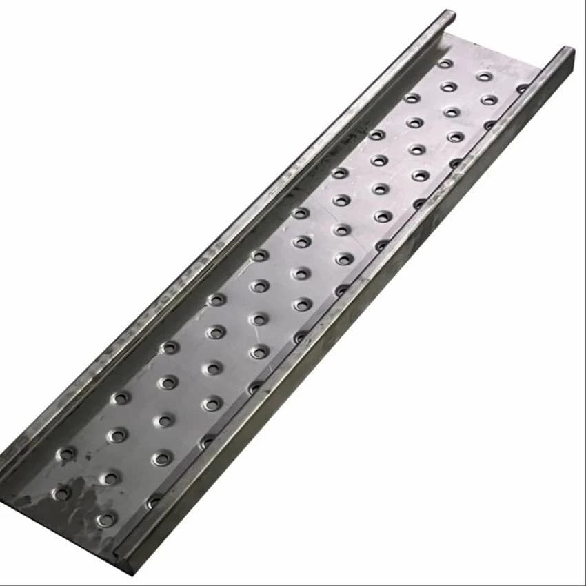 GI Silver Iron Scaffolding Plank
