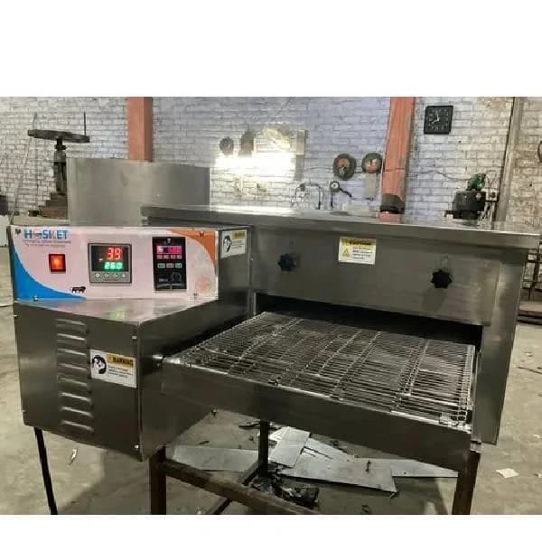 Impinger conveyor pizza oven gas