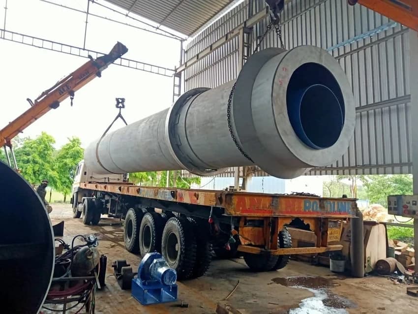 Calundum Cement Rotary Kiln Plant, Capacity: 300