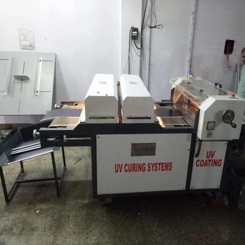 Inkjet UV Coating And Curing Machine, For Printing