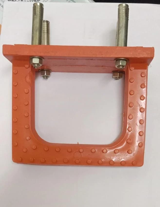 Orange Pvc Anchor Footstep, 12 mm