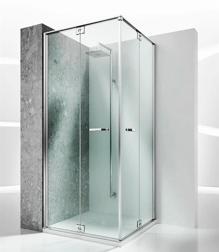 Toughned Glass Floor Mounted Shower Cubicle Partition, For Home,Hotel, Shape: Rectangular