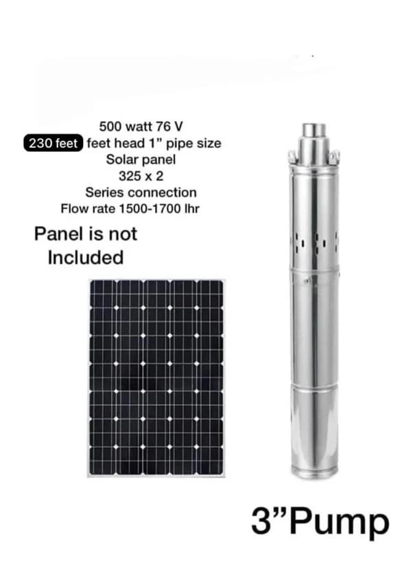 1 HP Dc Solar Pump