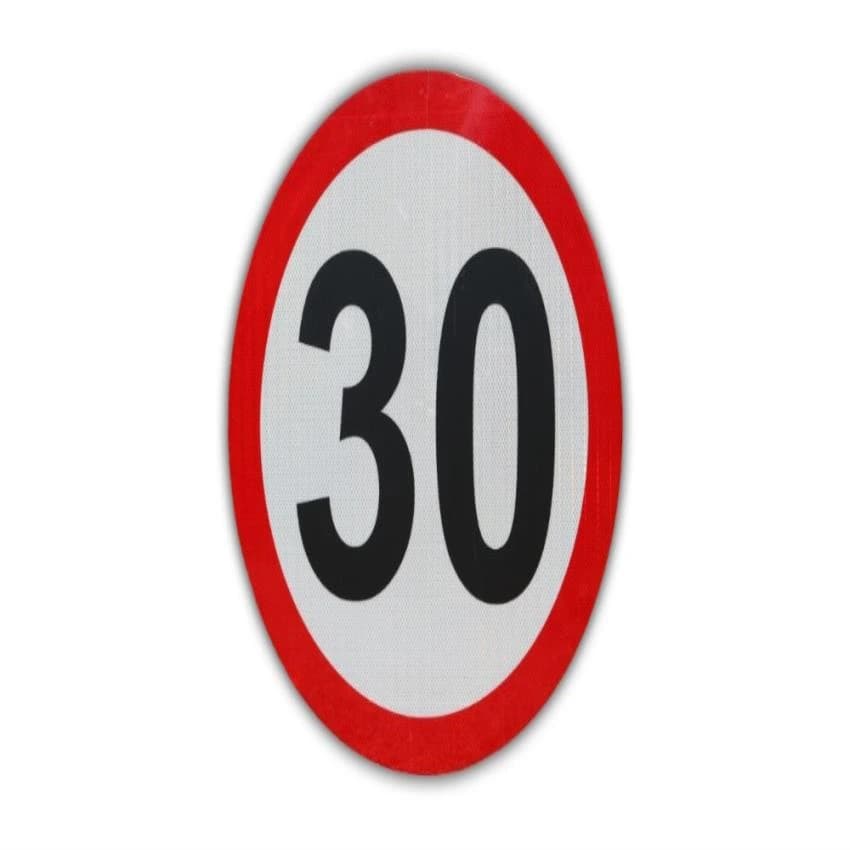Rflective Refletive Cautionary Reflective Sign board 900mm, Shape: Round, Custom