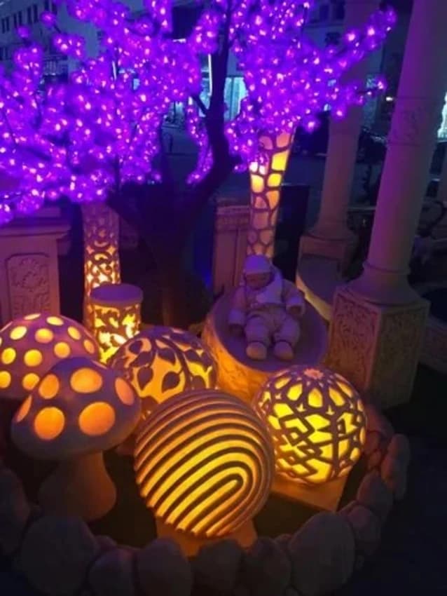 SANDSTONE TILES INTERIOR ,SCULPTURE & GARDEN LIGHTING