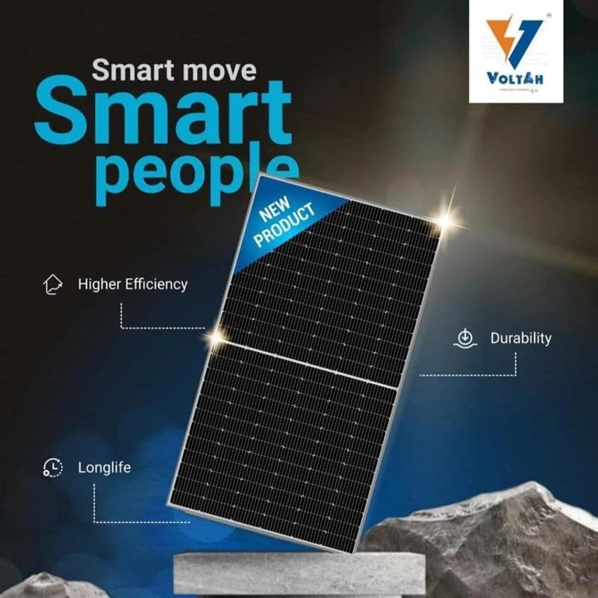 Voltah Modules 525 ~ 550W Monocrystalline Bifacial Module