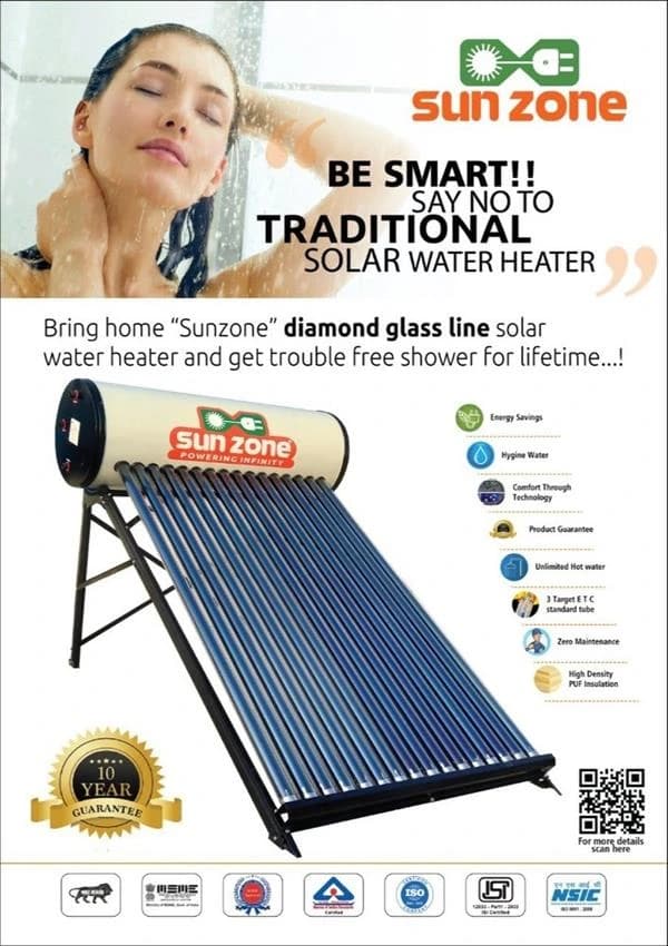 100 Lpd Etc Solar Water Heater