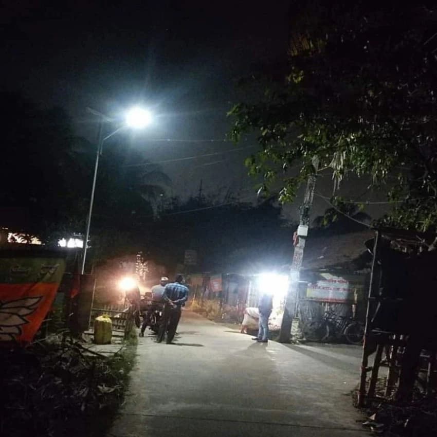 09 W Solar Street Lighting System, Aluminium