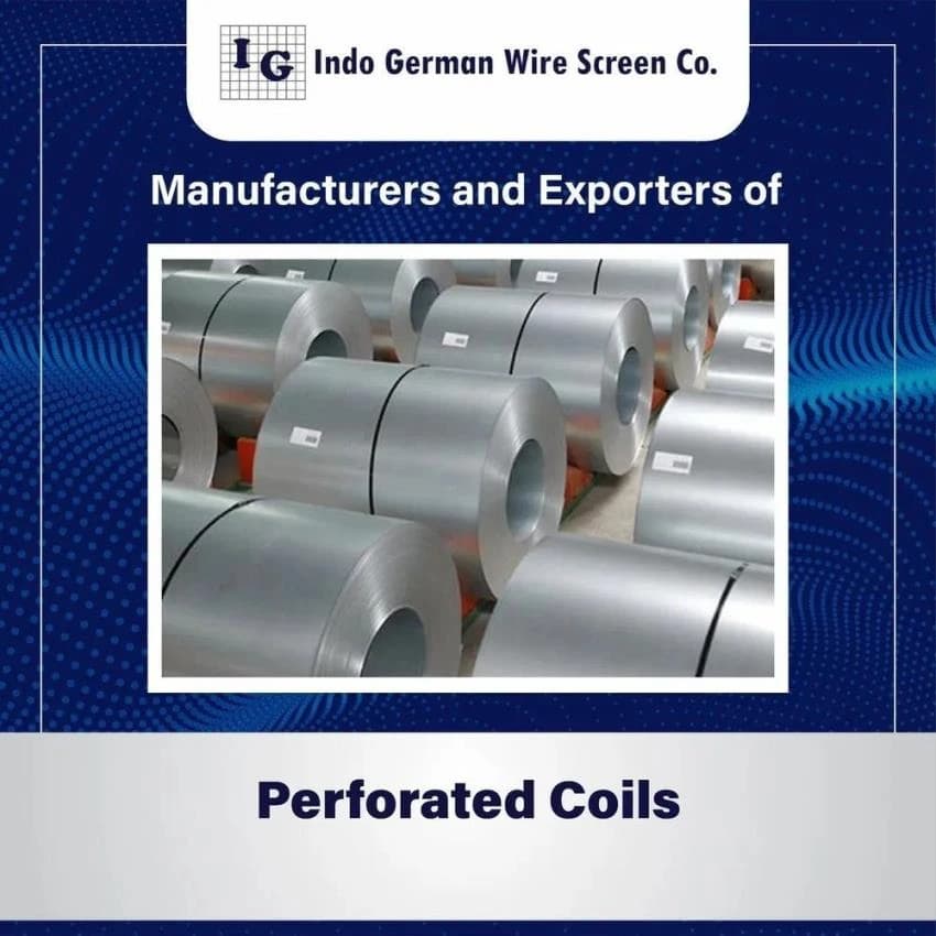Perforated Coils, For Industrial